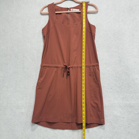 FIG Clothing Dress Womens Small Sleeveless Drawstring Waist Pockets Travel - Picture 3 of 10